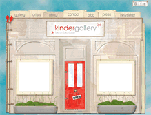 Tablet Screenshot of kindergallery.com